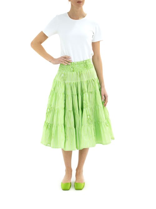 Gonna  S-SUNG | BLAKE SKIRTSOFT GREEN